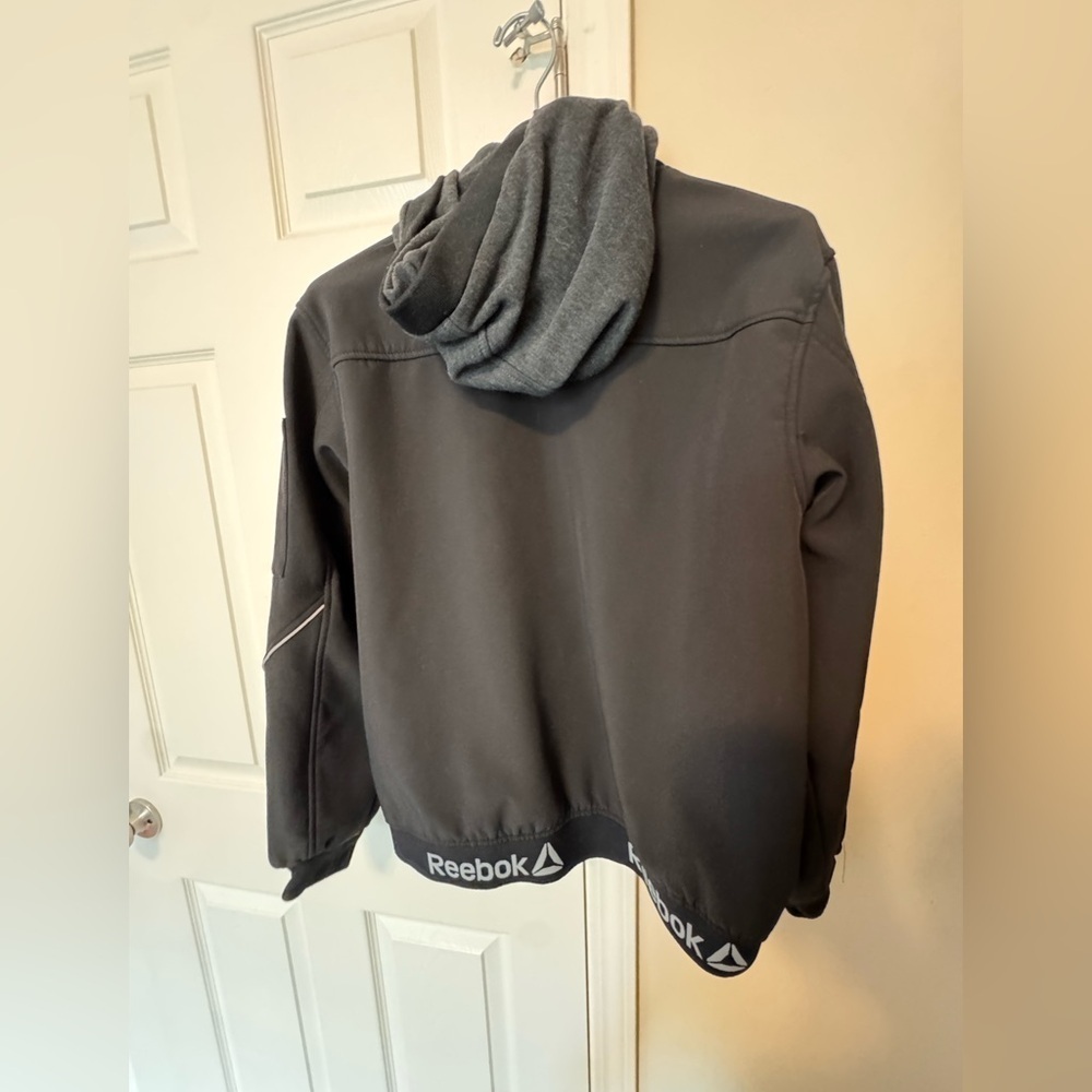 Reebok Charcoal Full-Zip Jacket - Picture 5 of 5